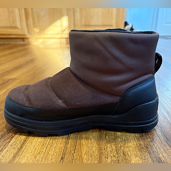 ♥️💖 UGG Classic KLAMUTH MINI SUEDE CLASSIC BOOTS Chocolate Brown EUC - Picture 14 of 16
